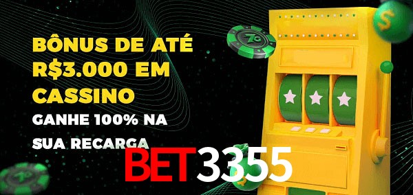 Bet3355 melhor bônus de depósito